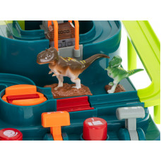 Obstacle course interactive parking lot racing cave dinosaur