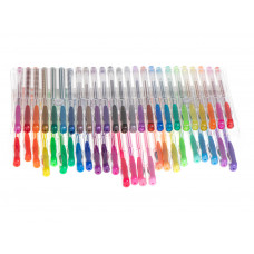 Krāsainas gēla pildspalvas,komplekts 50gab