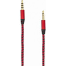 Sbox AUX kabelis 3.5mm to 3.5mm sarkans 3535-1.5R
