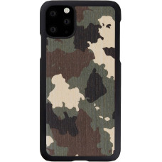 MAN&WOOD Aizmugurējais vāciņš iPhone 11 Pro Max camouflage black