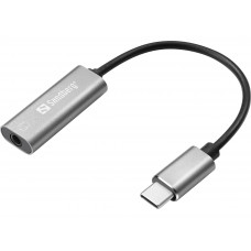 Sandberg 136-27 USB-C Austiņu pārveidotājs jūsu USB-C ierīcei