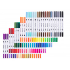 Krāsainie marķieri,marķieru pildspalvu komplekts 100gab