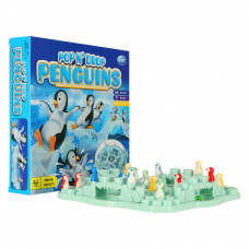 Family game penguin race ice chinaman