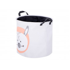Organizer basket laundry garbage can toys clothes rabbit