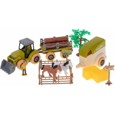 Lauksaimniecības rotaļietas,traktors + aksesuāri