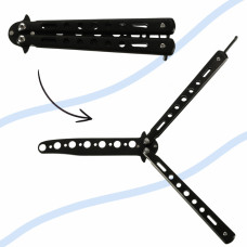Training butterfly knife for blunt butterfly exercises
