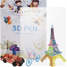 Grāmata ar 3D pildspalvas veidnēm (17075-uniw)