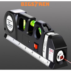 Laser level with measure 250cm (16758-uniw)