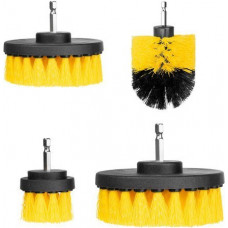 Iso Trade Cleaning brushes for a drill - 4 pcs (15187-uniw)