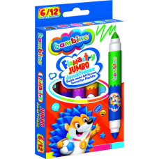 BAMBINO Jumbo double-sided markers 6 pieces/12 colors