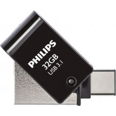 Philips USB 3.1 / USB-C Flash Drive Midnight black 32GB