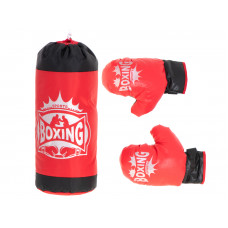 Boxing bag and gloves boxing set