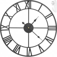 Iso Trade Retro wall clock - black (14718-uniw)