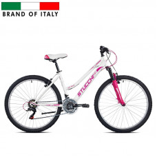 Stucchi 26 Grunge Mountain Bike White/Pink Matte - pieaugušo velosipēds