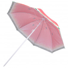 Beach garden umbrella adjustable 150cm broken watermelon