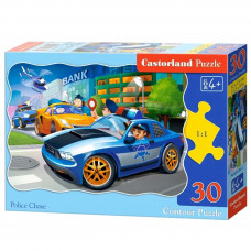 Puzzle 30 pieces Police Chase - Police 4+