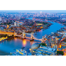 Puzle 1000el. Londonas skats no gaisa — Londonas skats no putna lidojuma