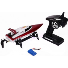 RC remote controlled boat FT007 red