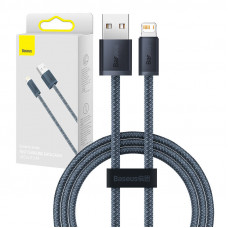 Baseus Dynamic Series kabelis USB uz Lightning, 2.4A, 2m (pelēks)
