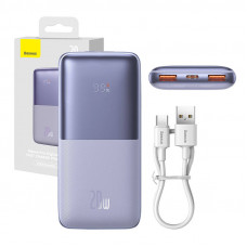 Baseus Powerbank Baseus Bipow Pro 10000mAh, 2xUSB, USB-C, 20W (purple)