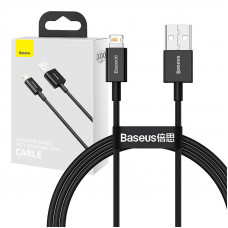 Baseus Superior sērijas kabelis no USB līdz iP 2.4A 1m (melns)