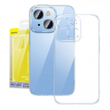 Baseus Crystal Transparent Case and Tempered Glass set for iPhone 14 Plus