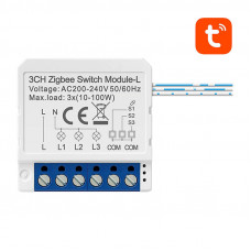 Avatto Smart Switch Module ZigBee Avatto LZWSM16-W3 No Neutral TUYA