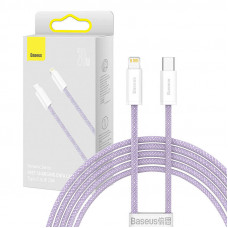 Baseus USB-C kabelis Lightning Baseus Dynamic Series, 20W, 2m (violeta)