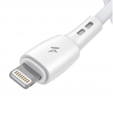 Vipfan USB to Lightning cable Vipfan Racing X05, 3A, 1m (white)