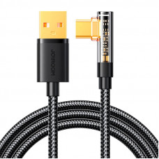 Joyroom Angle Cable to USB-A / Type-C / 3A / 1.2m Joyroom S-UC027A6 (black)