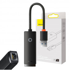 Baseus Network adapter Baseus Lite Series USB to RJ45 (black)