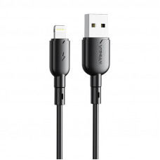 Vipfan USB to Lightning cable Vipfan Colorful X11, 3A, 1m (black)