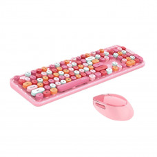 Mofii Wireless keyboard + mouse set MOFII Sweet 2.4G (pink)