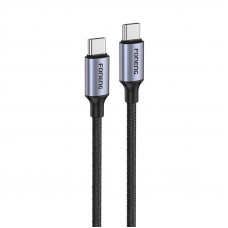 Foneng Cable USB-C to USB-C Foneng X95 1.2m 60W (gray)