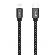 Budi USB-C to Lightning Cable Budi, 20W, 1m