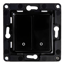 Shelly wall switch 2 button (black)