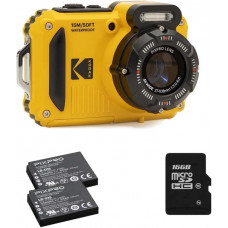 Kodak WPZ2 Yellow + 2 16 GB SD karte + 2. akumulators