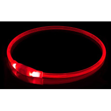 - None - KABB LED Collar for Dogs and Cats Red