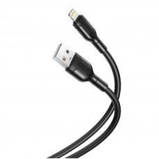 XO Cable USB to Lightning XO NB212, 2.1A 1m (black)