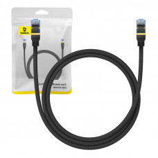 Baseus Braided network cable cat.7 Baseus Ethernet RJ45, 10Gbps, 1m (black)