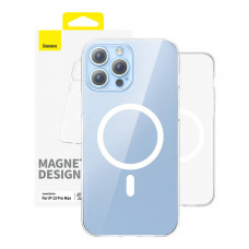 Baseus Magnetic Phone Case for iP 13 PRO MAX Baseus OS-Lucent Series (Clear)