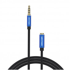 Vention Cable Audio TRRS 3.5mm Male to 3.5mm Female Vention BHCLH 2m Blue