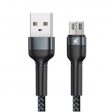 Remax Cable USB Micro Remax Jany Alloy, 1m, 2.4A (black)