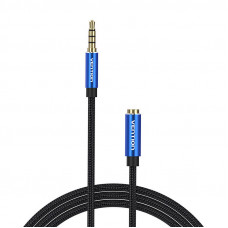 Vention Cable Audio TRRS 3.5mm Male to 3.5mm Female Vention BHCLJ 5m Blue