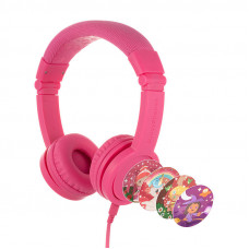 Buddyphones Wired headphones for kids Buddyphones Explore Plus (Pink)