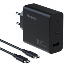 Huntkey Charger+Cable HuntKey P100 100W PD