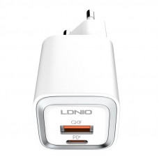 Ldnio Wall charger  LDNIO A2318C USB, USB-C 20W + Lightning Cable