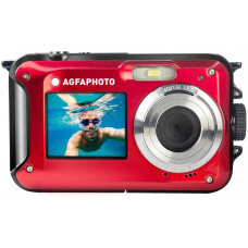 Agfaphoto AGFA WP8000,ūdens izturīga fotokamera,sarkana