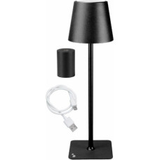 Beper P201UTP111,uzlādējama galda lampa,melna