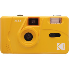 Kodak M35 - filmiņu fotokamera,dzeltena